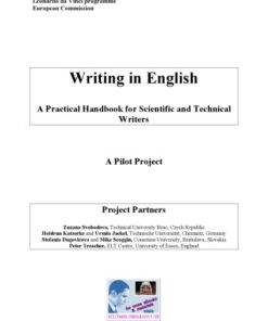 {PDF} Writing in English: A Practical Handbook for Scientific and Technical Writers Z. Svobodova, et al.