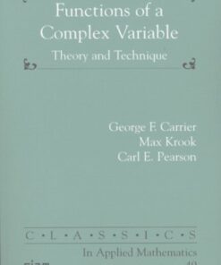 [PDF] Functions of a Complex Variable: Theory and Technique George F. Carrier