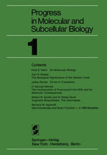 [PDF] Progress in Molecular and Subcellular Biology Bernard W. Agranoff, Julian Davies, Fred E. Hahn, H. George Mandel, N. Steele Scott, Robert M. Smillie, Carl R. Woese (auth.), Fred E. Hahn (eds.)