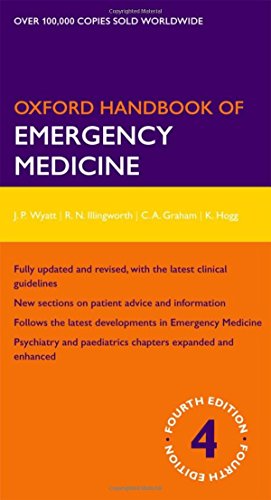 [PDF] Oxford handbook of emergency medicine Jonathan P. Wyatt, Robin N. Illingworth, Colin A. Graham, Kerstin Hogg, Colin Robertson, Michael Clancy