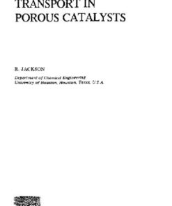 [PDF] Transport in porous catalysts Roy Jackson