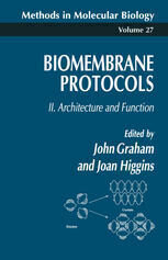 [PDF] Biomembrane Protocols: II. Architecture and Function John M. Graham, Joan A. Higgins (auth.)