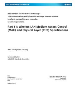 {pdf} Wireless LAN Medium Access Control (MAC) and Physical Layer (PHY) Specifications IEEE
