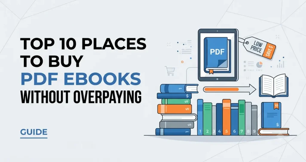 Buy PDF ebooks without overpaying at top online stores