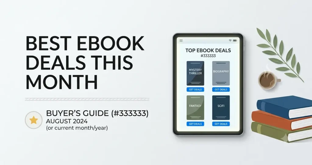 Best ebook deals this month buyer guide PDF savings